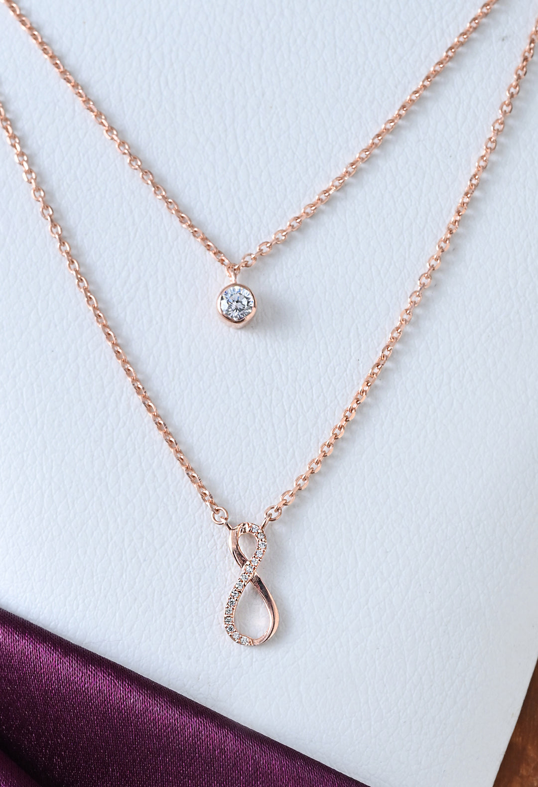 Infinity Layered Necklace