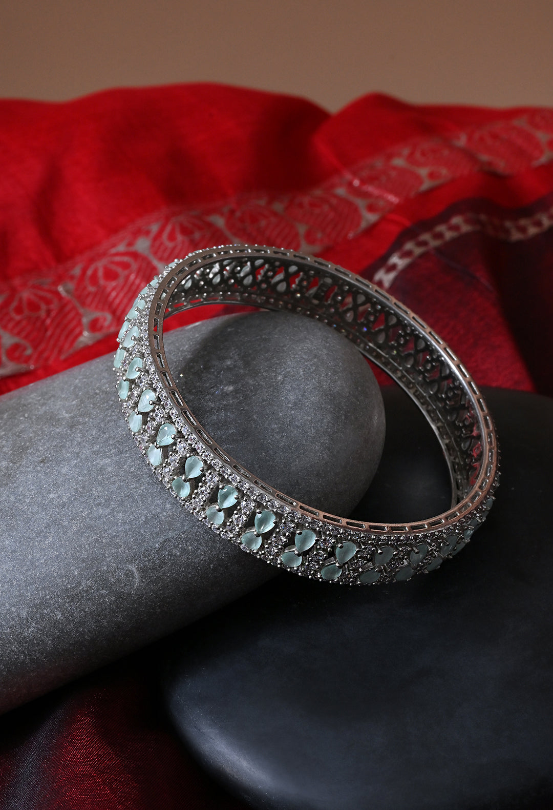 Mint Green CZ Tennis Bracelet