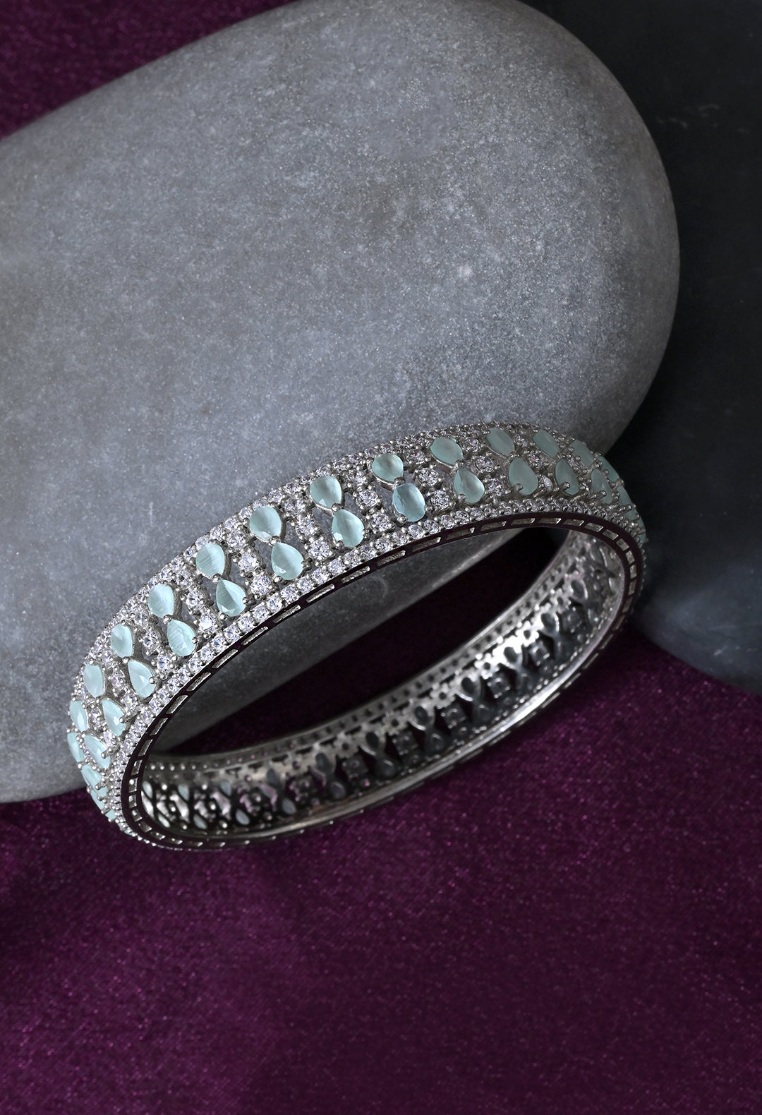 Mint Green CZ Tennis Bracelet