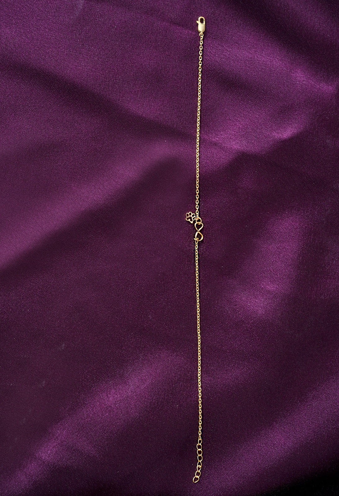 Paw And Infinity Anklet
