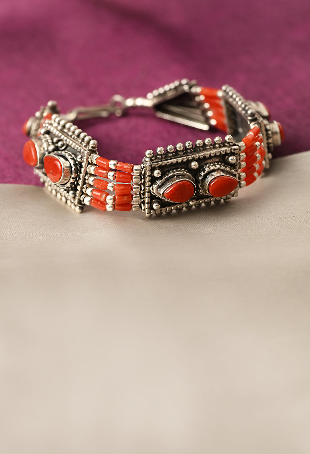 Coral Heritage Bracelet