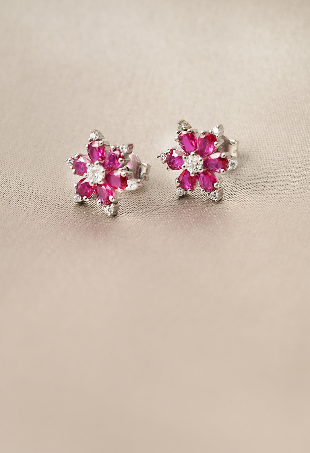 Radiant Flower Earrings