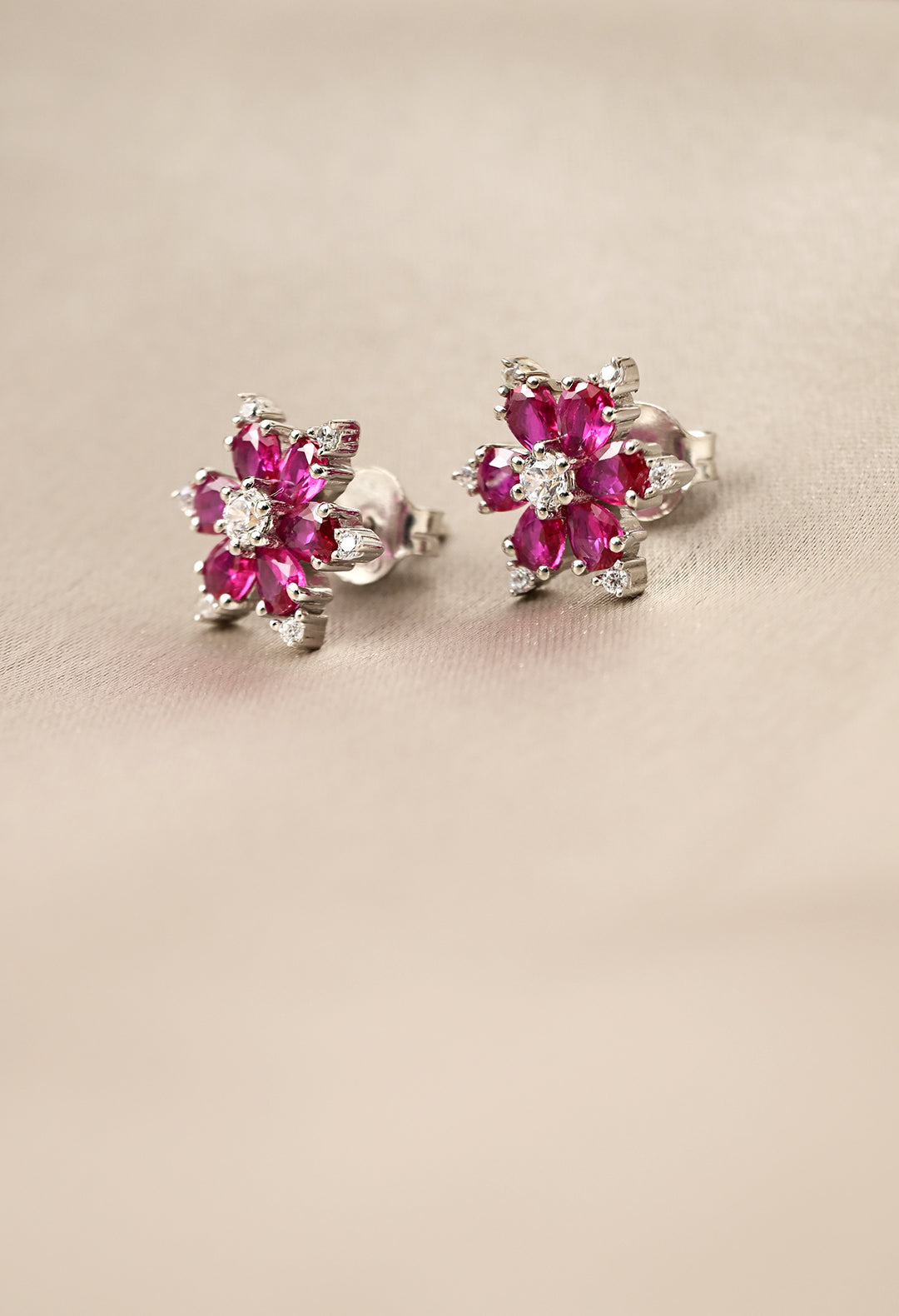 Radiant Flower Earrings
