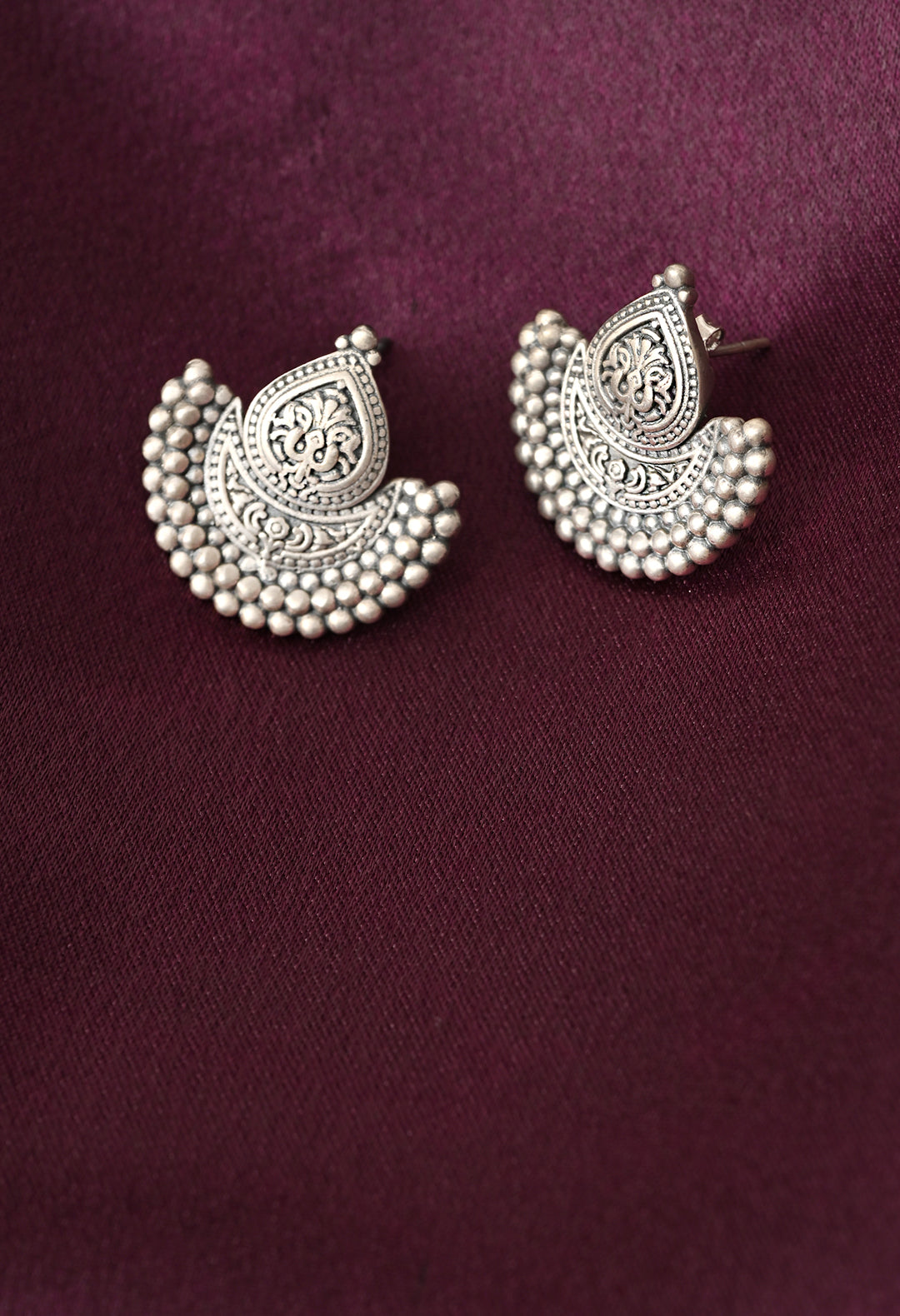 Tear Drop Stud Earrings