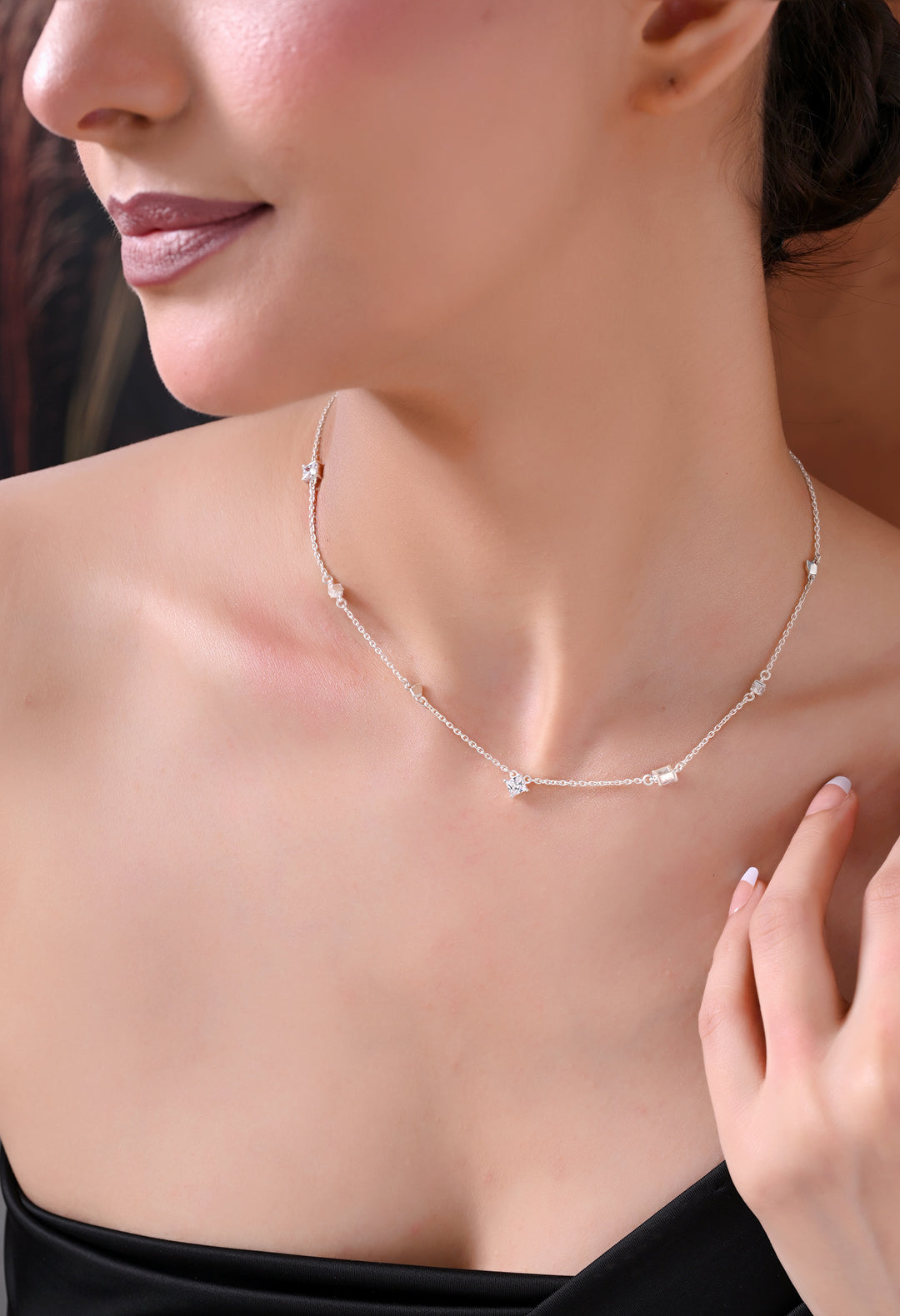 Celeste Station Necklace