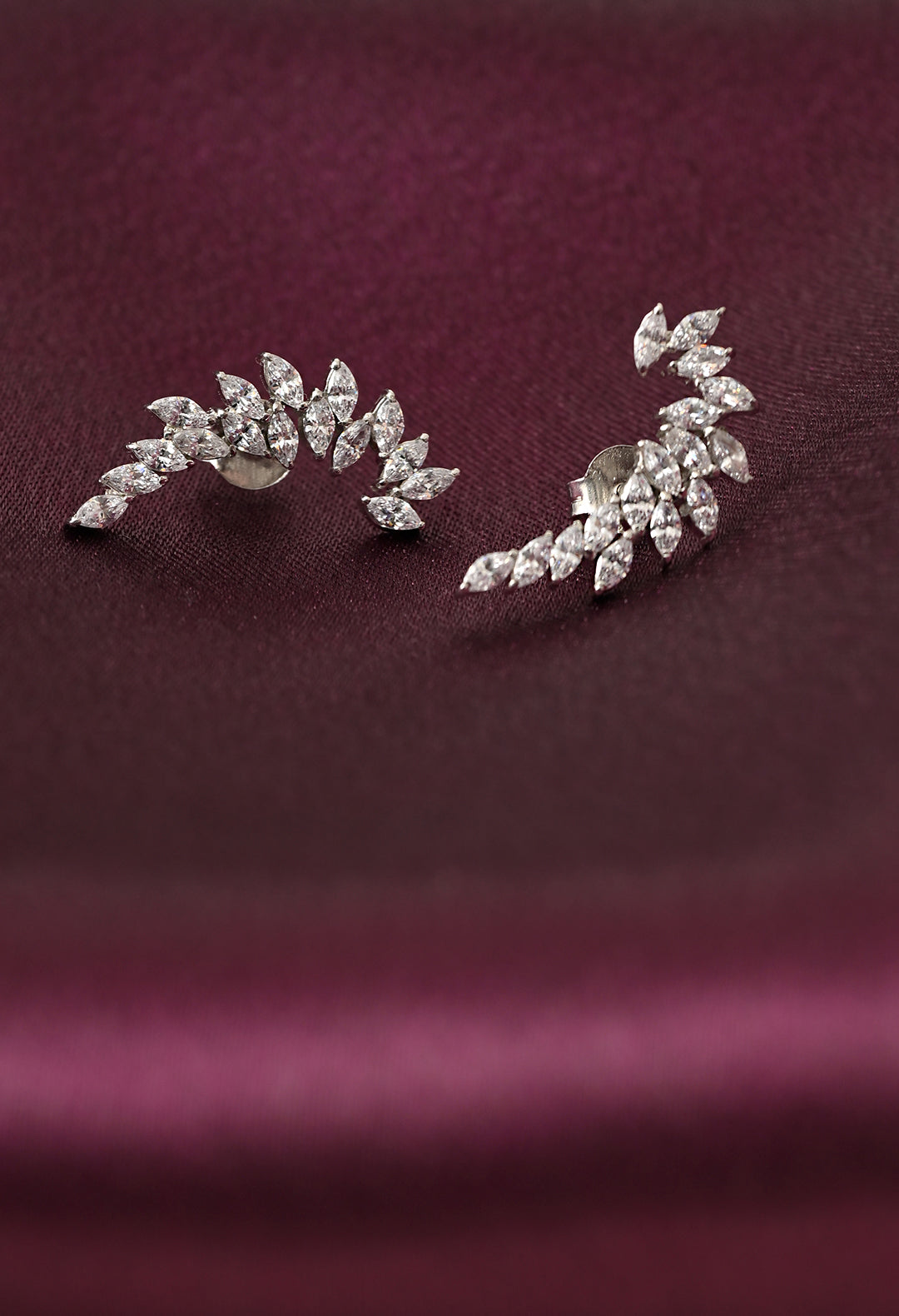 Marquise Cut-stone Earrings