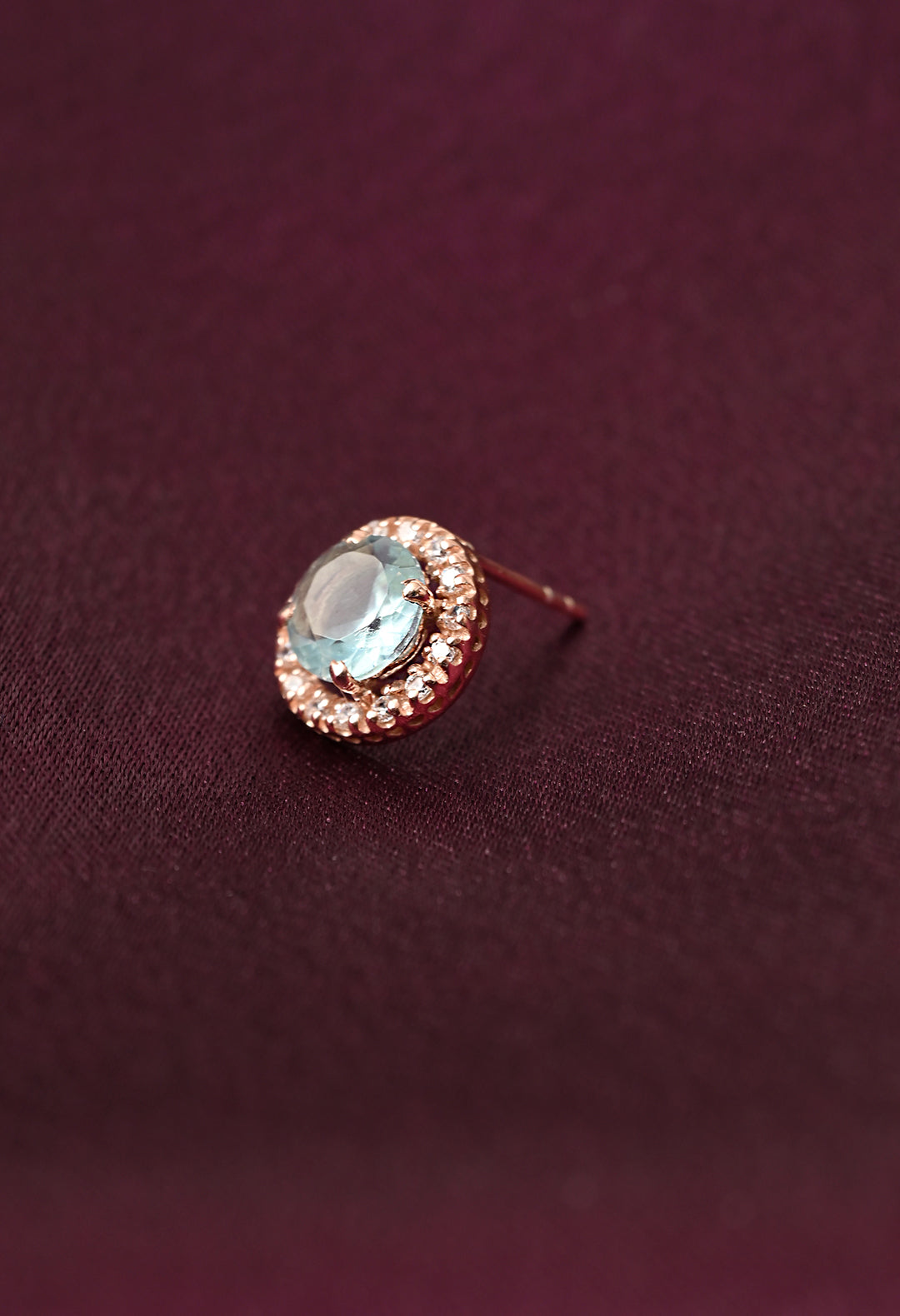 Sky Blue Studs Earrings