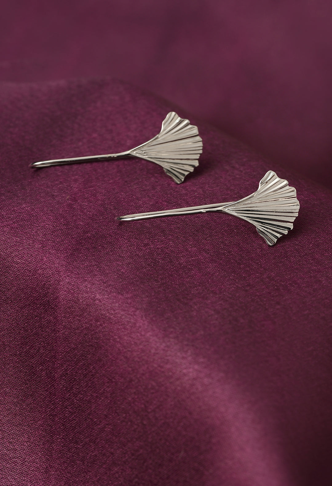Ginkgo Leaf Earrings