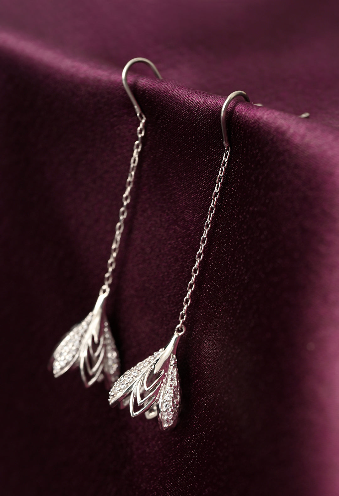 Cubic Zincona Stones Earrings