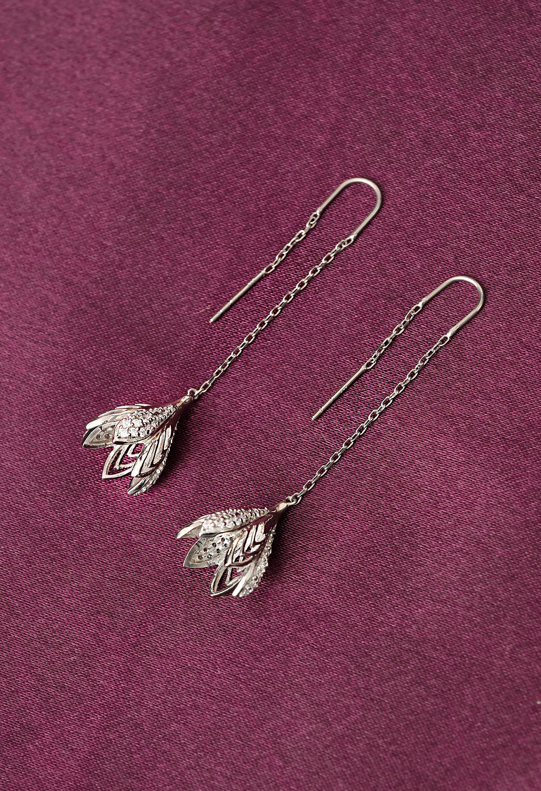 Cubic Zincona Stones Earrings