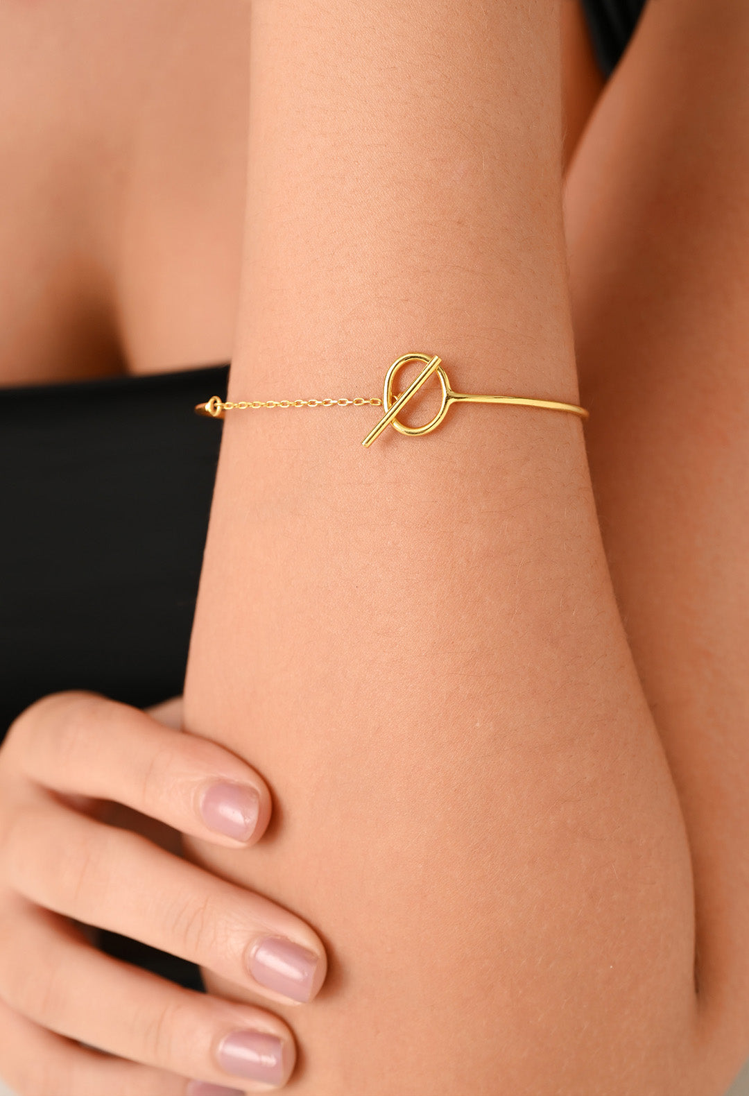 Plain Bracelet With Sankhal