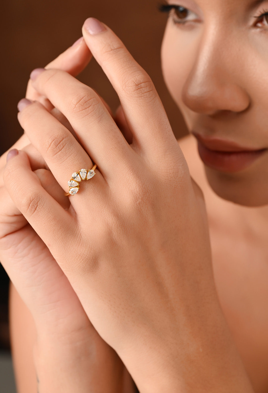 5 Leaves Ring