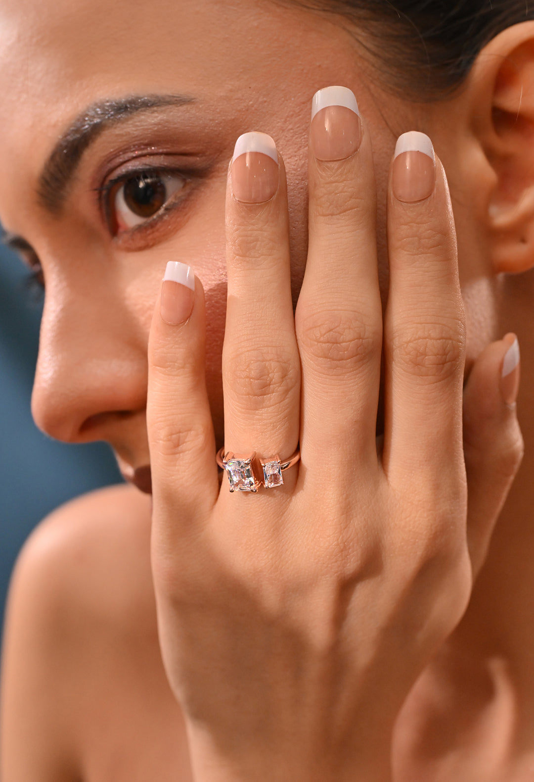 Princess Cut Solitaires Ring
