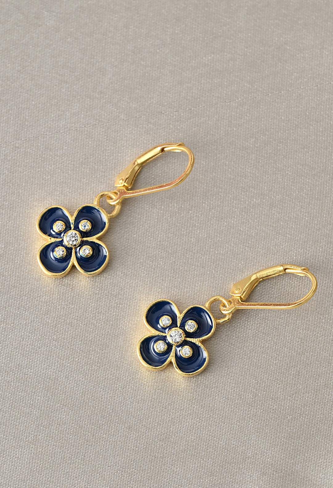 Four Petal Earrings