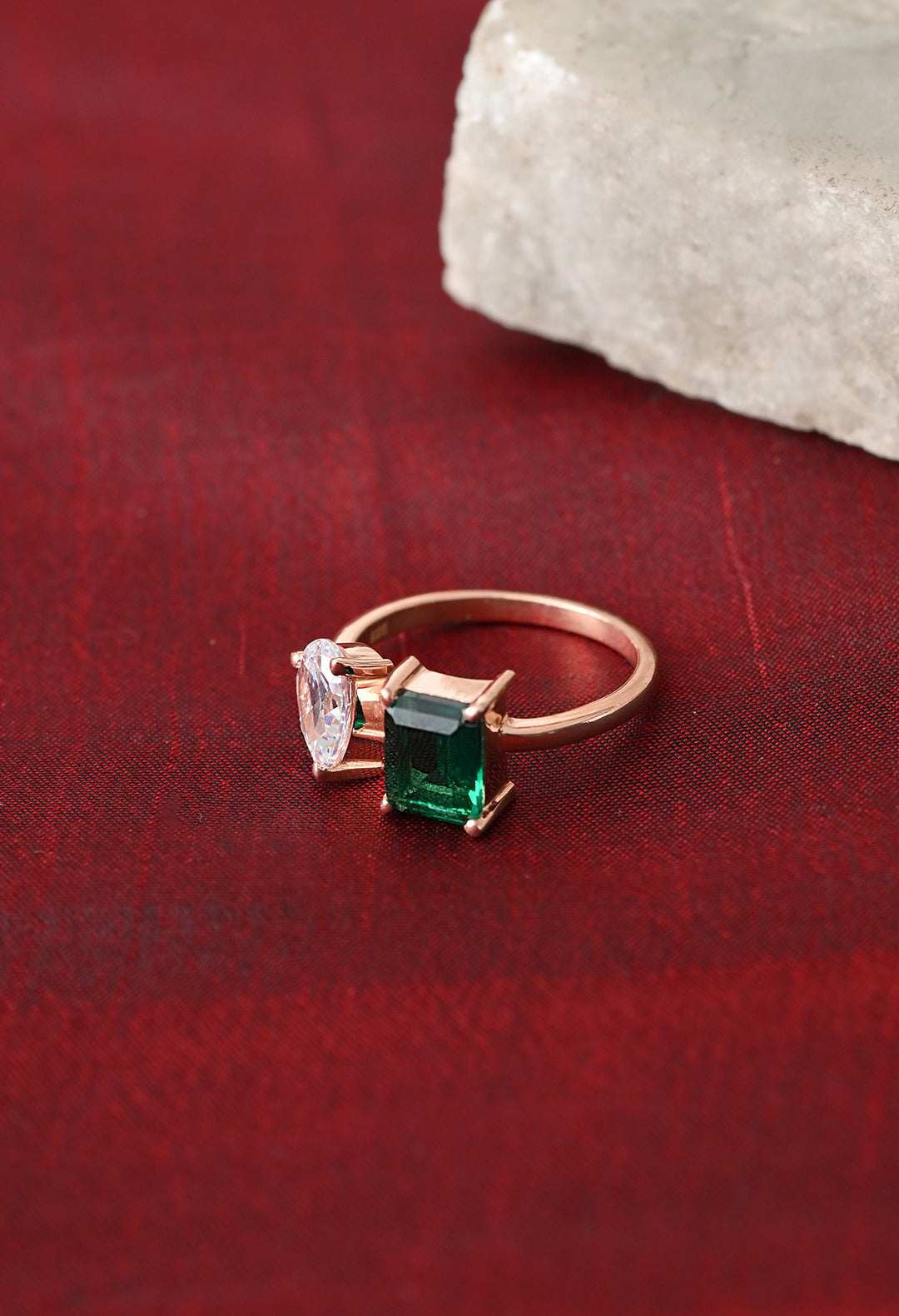 Emerald Diamond Ring