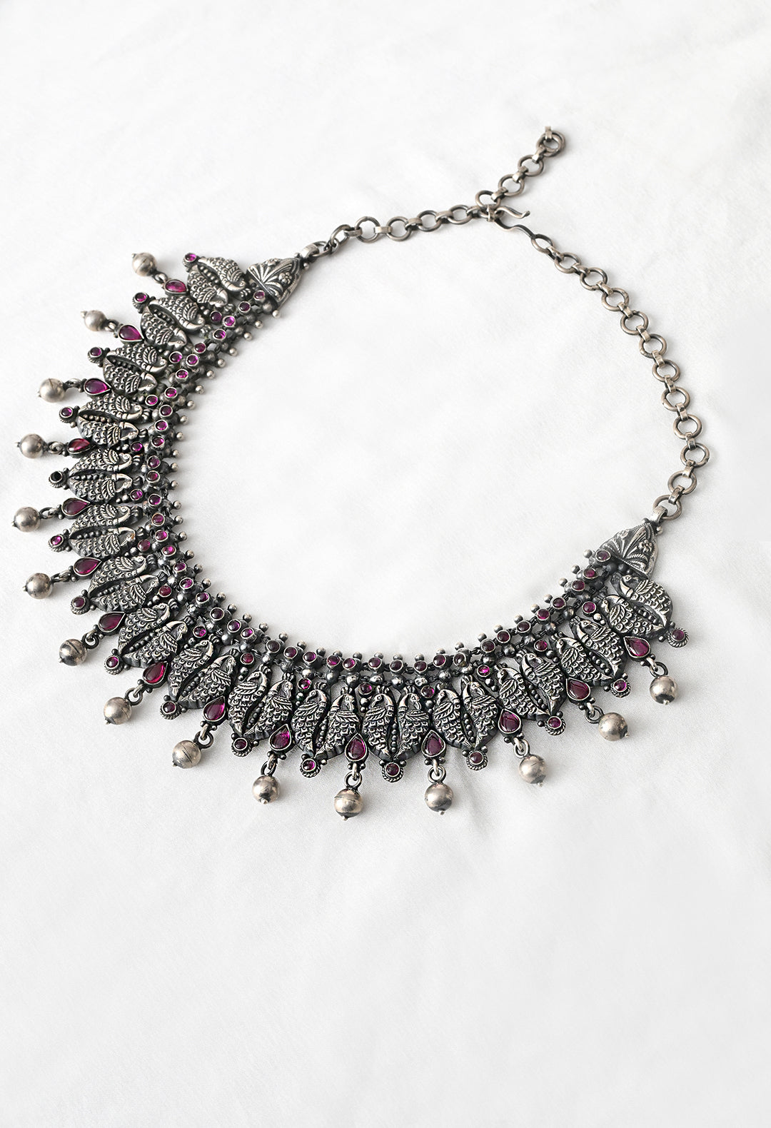 Royal Peacock Statement Necklace