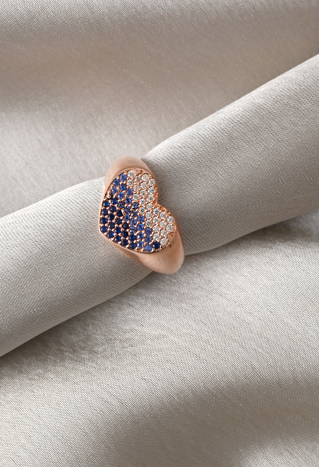 Blue Heart Ring
