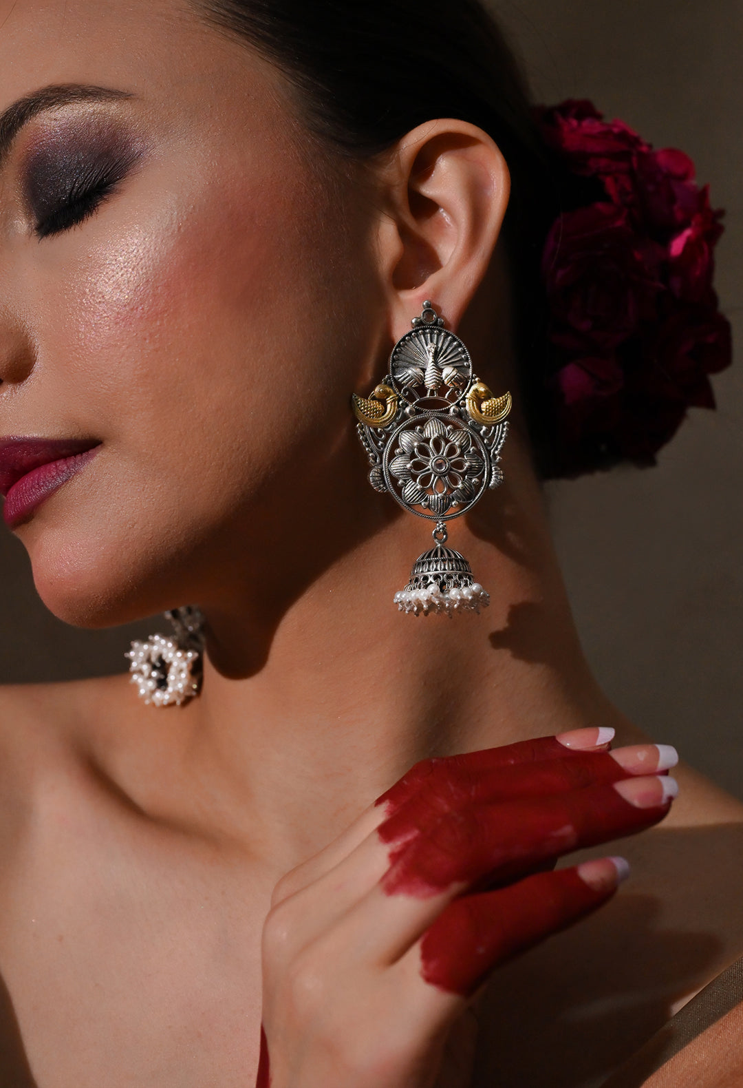 Mayur Jharna Earrings