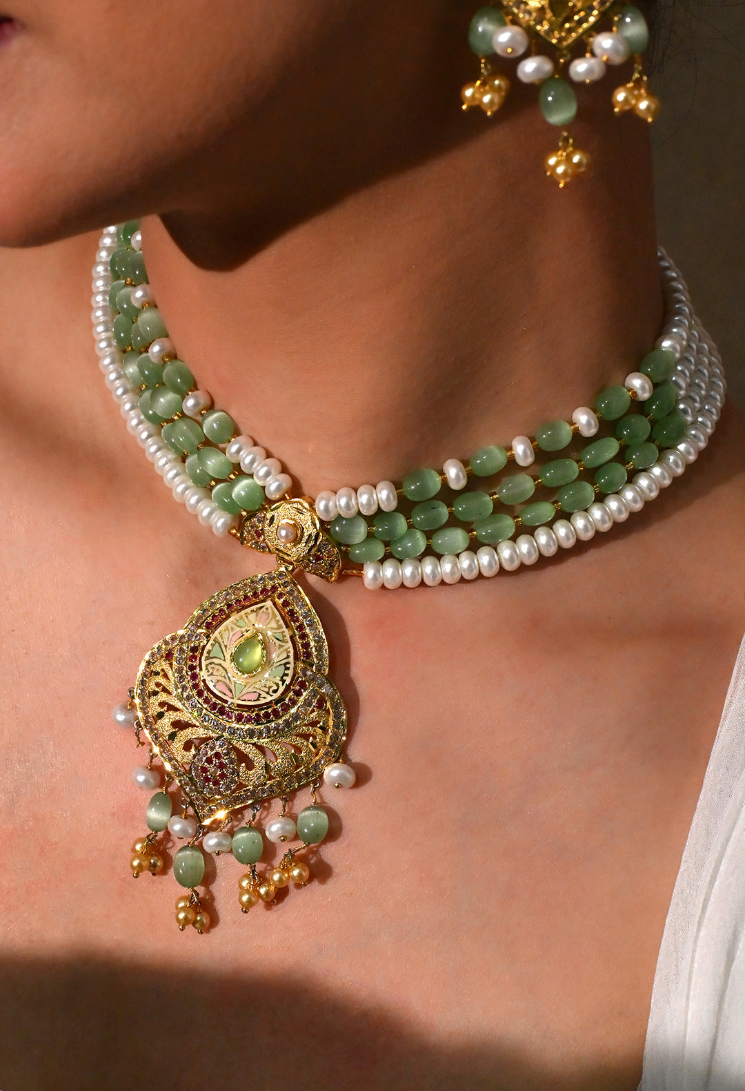 Multi Strand Necklace Set